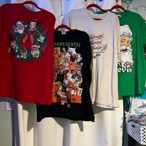 4 XL Men’s Short Sleeve Christmas T-Shirts